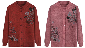 Áo Len Cardigan Cài Cúc Trung Niên Áo len cho người già