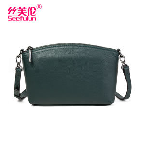 SIFULUN | Genuine Leather Versatile Casual Shoulder Crossbody Bag