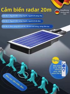MaiMeng | Đèn LED Sân Vườn Ngoài Trời Chống Nước Cảm Biến Chuyển Động Năng Lượng Mặt Trời