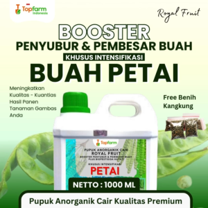 Pupuk Pete Terbaik / Pupuk Petai Topfarm / Pupuk Pelebat Buah Pete / Booster Pembesar Buah Pete / Pupuk Penyubur Pohon Pete / Obat Petai Agar Buah Lebat / Pupuk Tanaman Pete
