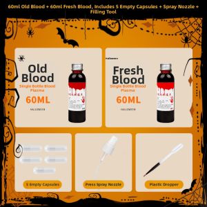 XIAOYAOJIN | Halloween Special Effects Blood Capsules for Acting