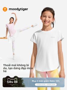 moodytiger | Áo Thun Nhanh Khô Thông Gió Cho Trẻ Em