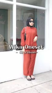 CANDY.GROSIR - Wika One Set Crincle Premium