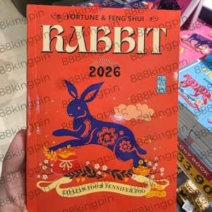 FREE TAI SUI CARD❗️❗️❗️RABBIT 2026. Year of the RABBIT. Lillian Too astrology book