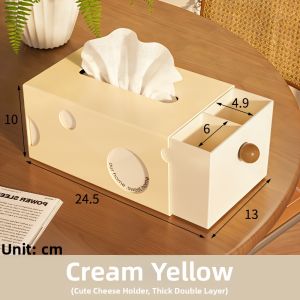 Creative Modern & Simple Tissue Box Remote Control Organizer