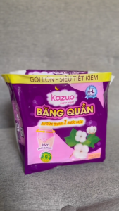 Bịch 5 Băng Quần Kazuo cho mẹ băng vệ sinh dạng quần du lịch tiện lợi Bebi123