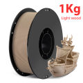 PLA Light Wood 3D Printer Filament 200g 500g 1Kg Sandal wood 3D Printing Materials Pla Walnut Cherry Light wood. 