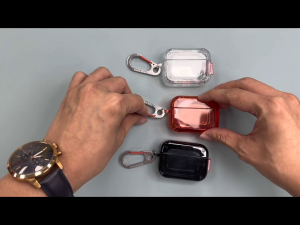 SKINARMA Saido Case for AirPods Pro 2nd Gen - Clear/ Black/ Red/ Purple/ Neon Yellow/ Dark Blue