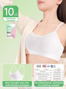 TUROU | Disposable Underwear Push-up Bra Travel Essentials Womens Bras Single-use Large Size Sterile Independent Packaging