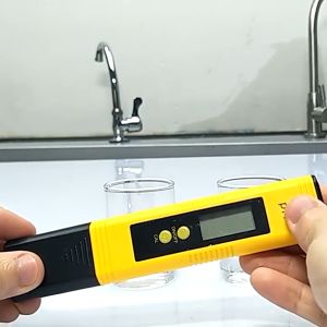[NHẬP KHẨU CHÍNH HÃNG]Bút đo PH ( đã hiệu chỉnh) đo nước bể cá đo ao nuôi tôm cá đo nước sạch đo nước trồng rau đi kèm 2 gói hiệu chỉnh