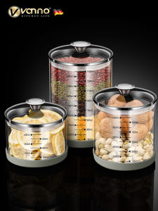 VONNO | Glass Airtight Food Grade Moisture-Proof Storage Jar Thickened