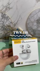 Earphone Bluetooth TWS Sport 9D HiFi Stereo Wireless ENC Noise Reduction Gaming Musik