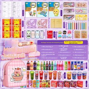 Miniature Dollhouse Study Accessories Set