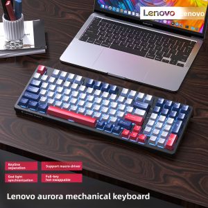 Lenovo | 98-Key 3-Mode Wireless Bluetooth Hot-Swap Mechanical Keyboard