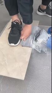 Máy Cắt Gạch Men 45 Độ Bằng Thép Không Gỉ Dụng Cụ Cắt Đá Để Bàn Có Bánh Xe 0-0.2 Inch Dùng Cho Việc Tự Làm Tại Nhà