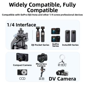 Lisen | 360 Adjustable 4 Handheld Extendable DJI Pocket Tripod