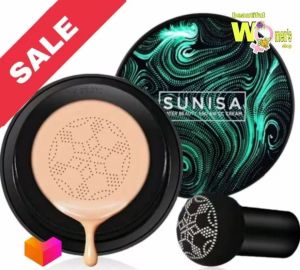 GRATIS Bedak Glowing Whitening SunBlock Menutupi Noda Hitam Bekas Jerawat Flek Hitam Wajah Tampak Bersih Glowing