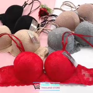 Áo ngực mút dày có gọng sisterhood 2427 push lắm nha form quả tròn ren mịn