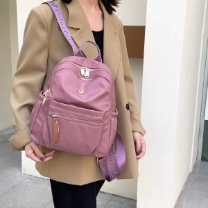Tas Nilon Anti Air Colorful Fox: Tas Ransel Wanita Impor untuk Kuliah & Kampus
