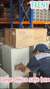 TRENY 80cm Premium Quality Heavy Duty Durable User Friendly Digital Password/Key 2 in 1 Anti Theft Safe Box Security Box For Home And Office