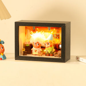GUSTAGAT | Heart Fluttering Display Box Handmade Figure Collectible Photo Frame Holder