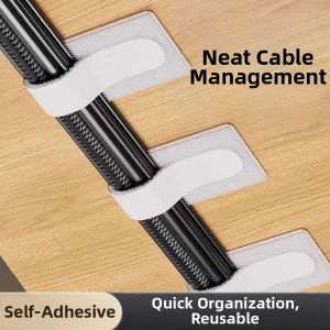Cable Organizer Line Management Fixing Clips