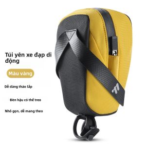 West Biking | Túi Yên Xe Đạp WEST BIKING 0.8L Chất Liệu Polyester Nhẹ Có Logo Phản Quang Túi Đựng Đồ Xe Đạp Nhỏ Gọn Dành Cho Xe Đạp Đường Trường & Xe Đạp Leo Núi