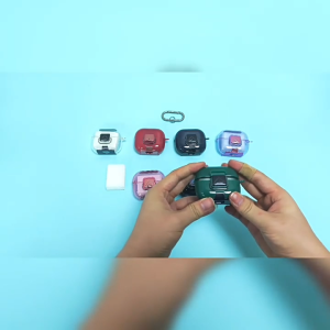 เคส Samsung Galaxy Buds3 / Galaxy Buds3 Pro พร้อมฝาครอบสวิตช์แบบ TPU และขาตั้ง