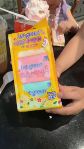 Thùng 36 lốc khăn ướt mini tiện lợi Let-Green 12 miếng/gói 6 gói/lốc nhỏ gọn vệ sinh - dễ mang theo khi đi làm du lịch
