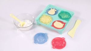 6345 Playgotoys ของเล่นเสริมพัฒนาการ เครื่องพร้อมถาดเค้กรูปสัตว์น้อย