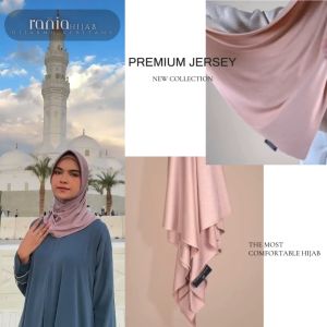 [Taupe] Daily Hijab Jannah Instan Short | Bergo with Pet Jilbab Langsung Slup Anti Ribet Rania Hijab