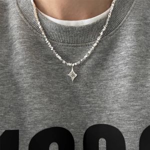 YICAN | 4 Point Star Pendant Necklace for Women