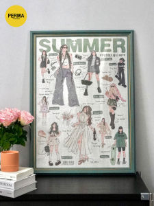 PERMA | Adult Healing and Pressure Relief Summer Outfit OOTD Jigsaw Puzzle 1000 Pieces