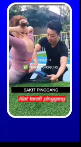 Alat Kesehatan / Sandaran Terapi Relaxsasi Punggung Lumbar Spinal Relax Ortho Stretcher Magnetic