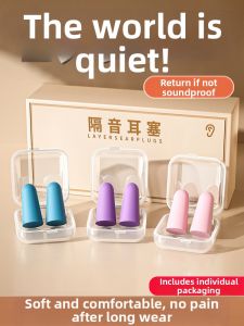 KEKESHANGJIA | Noise-Canceling Earplugs for Sleeping and Studying