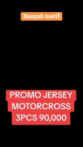 BELI 3 PCS 90.000 BAJU MOTOR CROSS JERSEY MOTOR TRAIL KAOS KLX SPORT