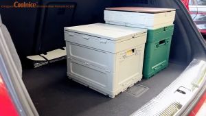 New Upgraded Multifunctional Foldable Outdoor Storage Box & Unfoldable Table: A Portable Solution for Camping & Home Office