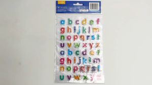 Whiz Kids Alphabet & Numbers Colourful Puffy Stickers for Children