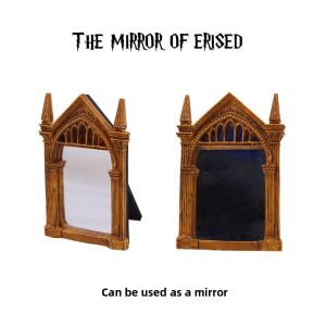 Harry Potter Eris Mirror Vintage Worn Resin Material Desktop Ornaments Props Collectible Miniature Mirrors Cartoon Anime