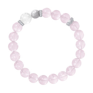 Ciga Long | Natural Citrine Amber Rose Quartz Bracelet Traditional Chinese Style