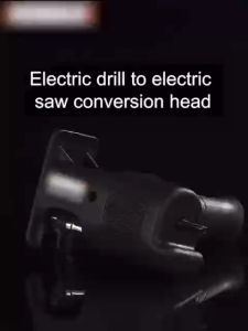 สว่านไฟฟ้าดัดแปลงเลื่อย สว่านไฟฟ้าดัดแปลงเลื่อยไฟฟ้า เลื่อยชักใบไฟฟ้าเจาะ To Jig Saw เลื่อยสว่านไฟฟ้าดัดแปลง เลื่อยไฟฟ้าไร้สาย เลื่อยแบบพกพางานตัด