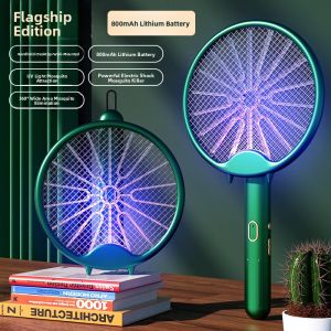 MONLEYTA | German USB Rechargeable Mosquito Swatter 2-in-1 Mosquito Killer Lamp Super Powerful Mosquito Eliminator Home Use New Model 2025