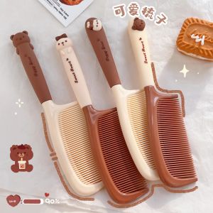 Adorable Hair Comb Womens Long Hair Straightening Comb Few Girls Home Use Childrens Straight Hair Brush Tail Comb