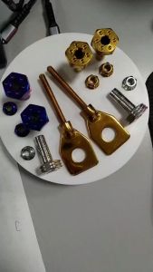 เซ็ทตั้งโซ่ ตัวตั้ง+หางปลา สำหรับ WAVE100-110I และ 125-125I ลายเฟือง