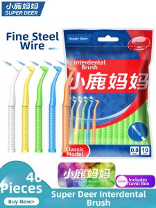 SUPER DEER | Orthodontic Soft Bristle Interdental Brush