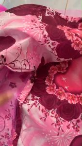 มุ้งกันยุง 4หูขนาด 9ฟุต หลังคามีลาย โปร่งสบาย ไม่ร้อน ผ้าดี ไม่ขาดง่าย