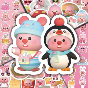 Pororo | 103 Chiếc Pororo 3D Bộ Hình Dán Cô Gái Dễ Thương DIY Chống Nước Graffiti Miếng Dán Trang Trí Cho Máy Tính Xách Tay Laptop Cốc Nước Vali Quà Tặng