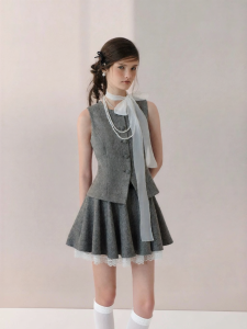 AIVEI | Slim Waist Suit Vest Outerwear