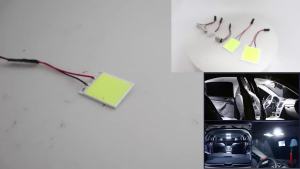 KEVANLY | 4pcs T10 BA9s C5W with Socket Festoon LED COB LED Bulb 31mm 36mm 39mm 41mm for Car Dome Light Car Interior Reading License Light