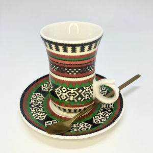 Cốc Cà Phê Bằng Gốm Sứ Chất Lượng Cao Họa Tiết Tinh Tế Cốc Trà Đỏ Cốc Cà Phê Pha Chế Cốc Đựng Cà Phê Bằng Gốm Sứ Thủ Công